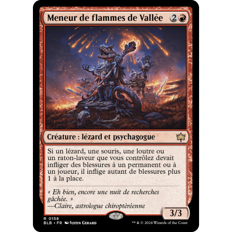 Rouge - Meneur de flammes de Vallée (R) [BLB]