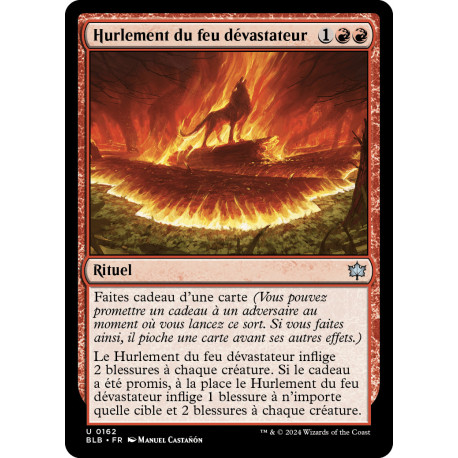 Rouge - Hurlement du feu dévastateur (U) [BLB]