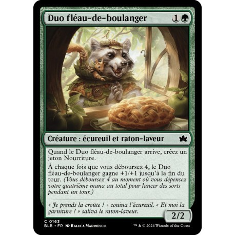Verte - Duo fléau-de-boulanger (C) [BLB]