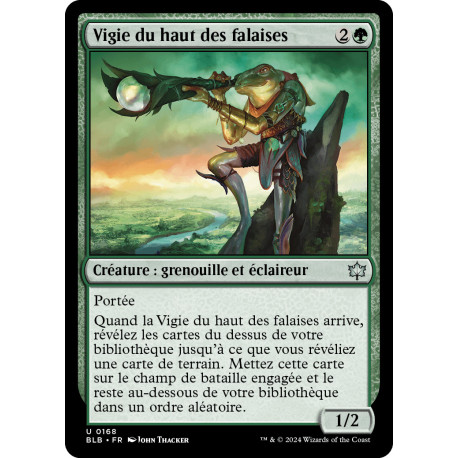 Verte - Vigie du haut des falaises (U) [BLB]