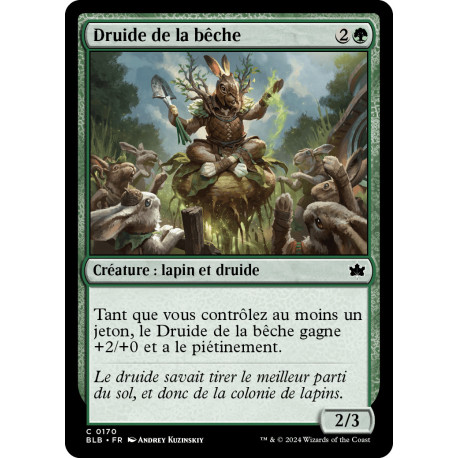 Verte - Druide de la bêche (C) [BLB]