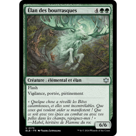 Verte - Élan des bourrasques (U) [BLB]