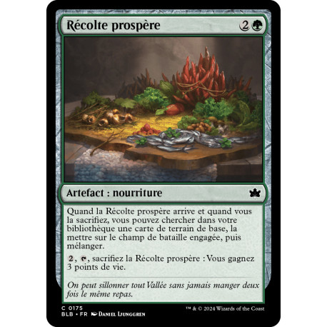 Verte - Récolte prospère (C) [BLB]
