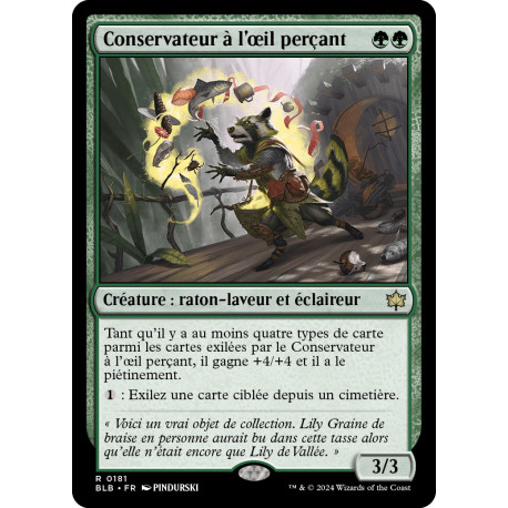 Verte - Conservateur à l'œil perçant (R) [BLB]