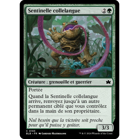 Verte - Sentinelle collelangue (C) [BLB]