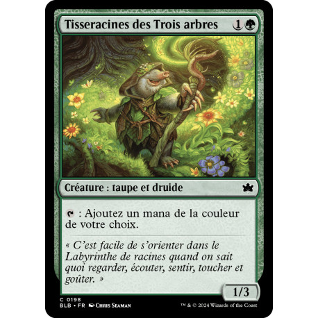Verte - Tisseracines des Trois arbres (C) [BLB]