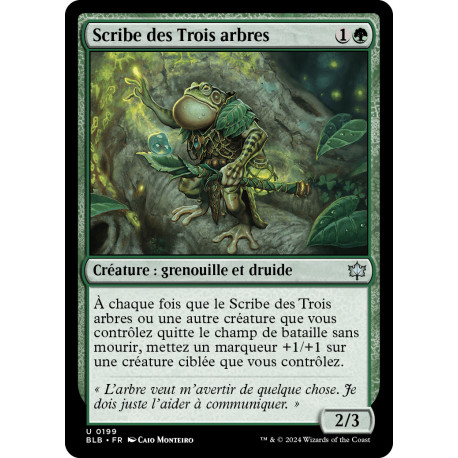 Verte - Scribe des Trois arbres (U) [BLB]