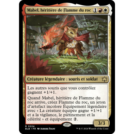 Multicolore - Mabel, héritière de Flamme du roc (R) [BLB]