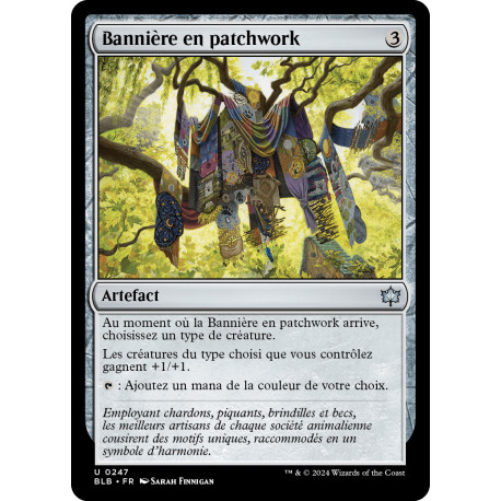 Artefact - Bannière en patchwork (U) [BLB]