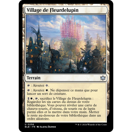 Terrain - Village de Fleurdelupin (U) [BLB]