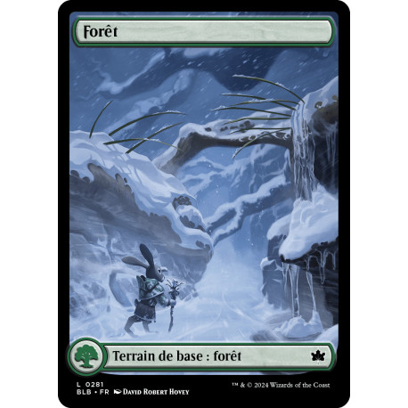 Terrain - Forêt (hiver) (L) [BLB]