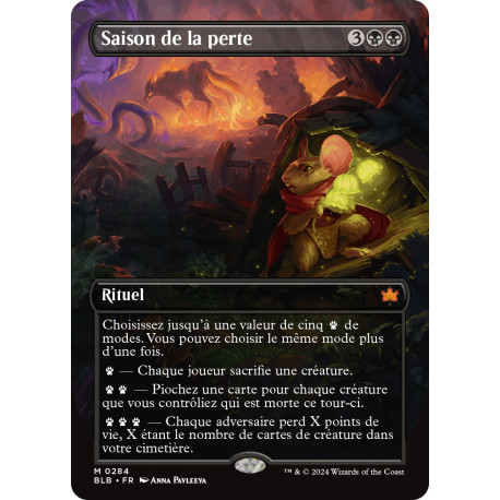 Bleue - (BL) Saison de la perte (M) [BLB]