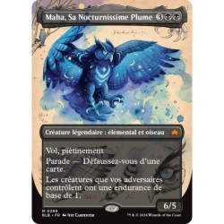 Noire - (BL) Maha, Sa Nocturnissime Plume (M) [BLB]