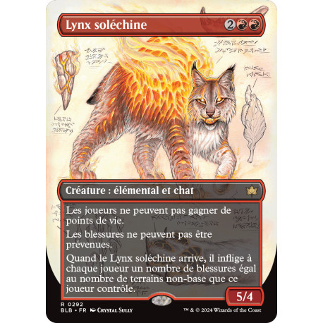 Rouge - (BL) Lynx soléchine (R) [BLB]