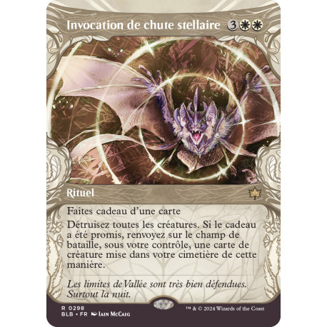 Blanche - (SC) Invocation de chute stellaire (R) [BLB]