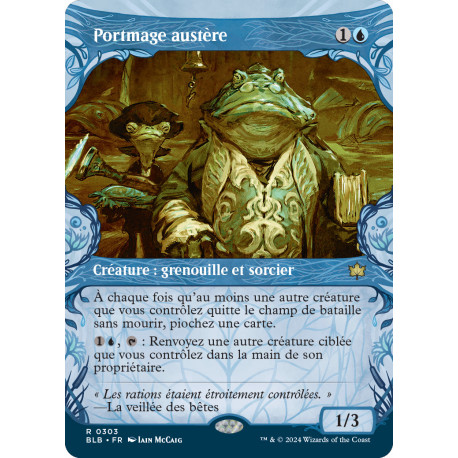 Bleue - (SC) Portmage austère (R) [BLB]