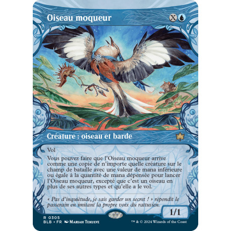 Bleue - (SC) Oiseau moqueur (R) [BLB]