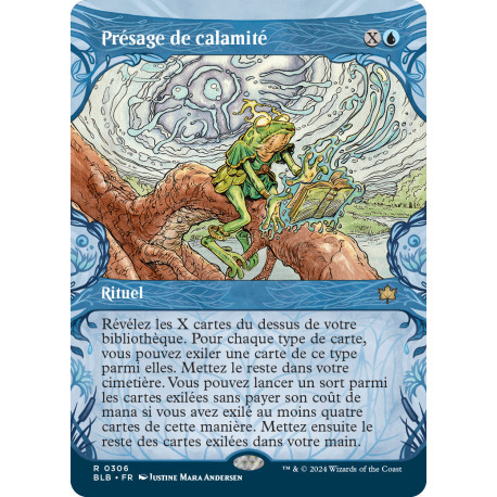 Bleue - (SC) Présage de calamité (R) [BLB]