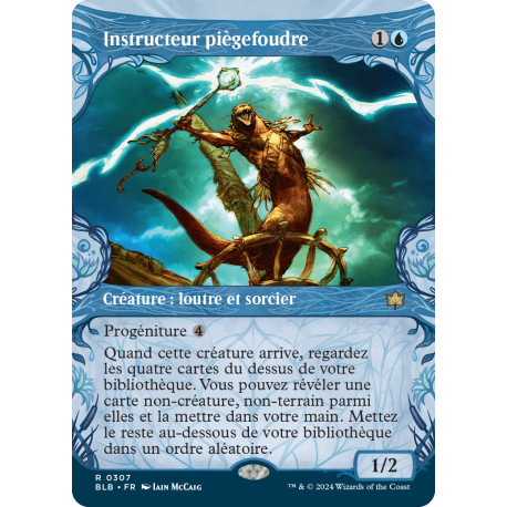 Bleue - (SC) Instructeur piègefoudre (R) [BLB]