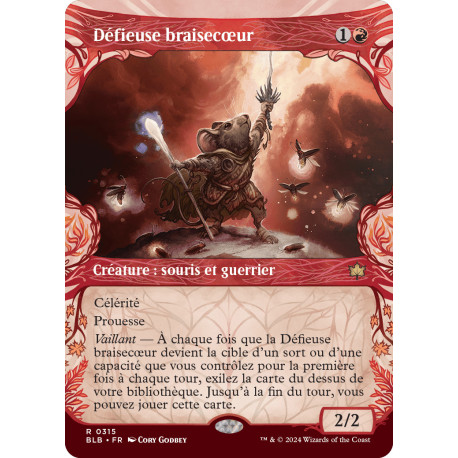 Rouge - (SC) Défieuse braisecœur (R) [BLB]