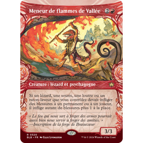 Rouge - (SC) Meneur de flammes de Vallée (R) [BLB]