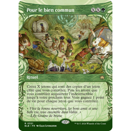 Verte - (SC) Pour le bien commun (R) [BLB]