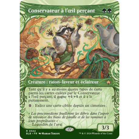 Verte - (SC) Conservateur à l'œil perçant (R) [BLB]