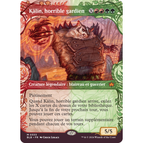 Multicolore - (SC) Kâlin, horrible gardien (M) [BLB]
