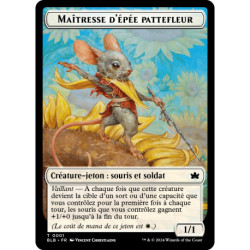 Token - Maîtresse d'épée pattefleur (T) [BLB]