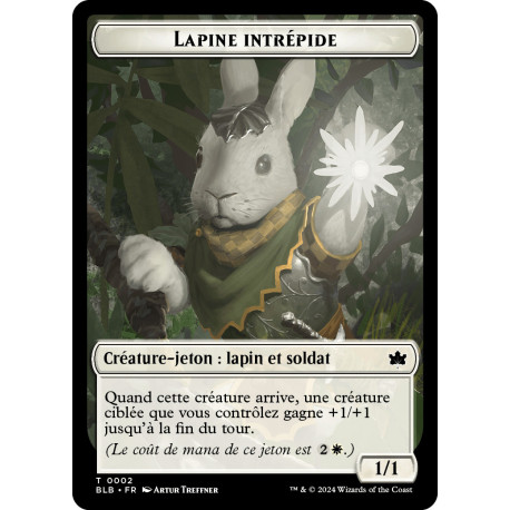 Token - Lapine intrépide (T) [BLB]