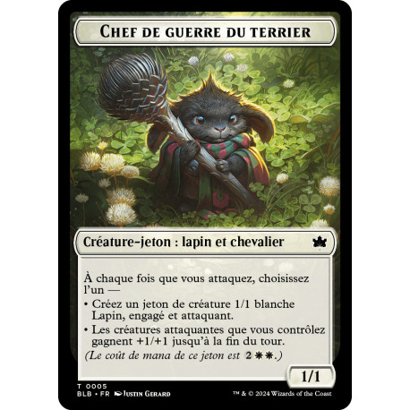 Token - Chef de guerre du terrier (T) [BLB]