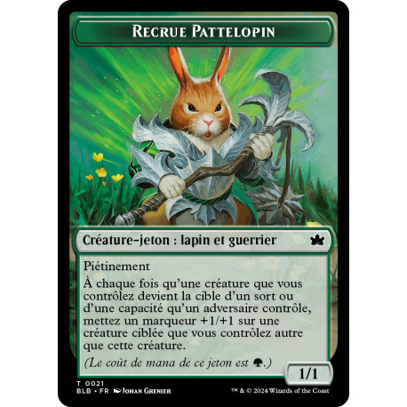 Token - Recrue Pattelopin (T) [BLB]