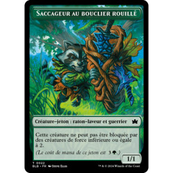 Token - Saccageur au bouclier rouillé (T) [BLB]