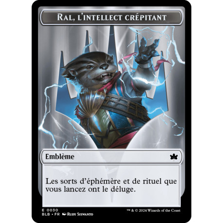 Token - Ral, l'intellect crépitant (E) [BLB]