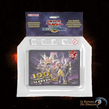Paquet de 100 sleeves Yu-Gi-Oh! Grandopolis, The Eternal Golden City (Précommande 7 Septembre 2024)