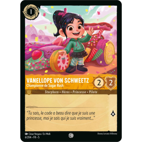 Vanellope von Schweetz : Championne de Sugar Rush [Ciel Scintillant]
