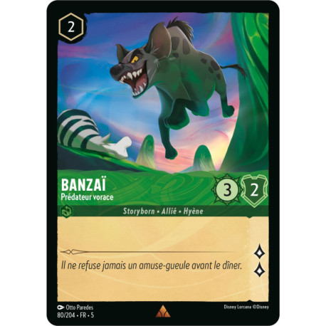 Banzaï : Prédateur vorace [Ciel Scintillant]