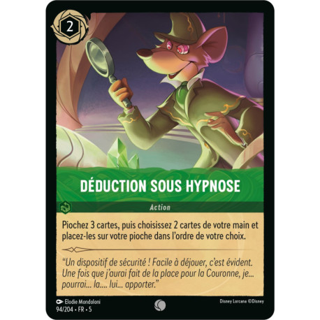 Déduction sous hypnose [Ciel Scintillant]