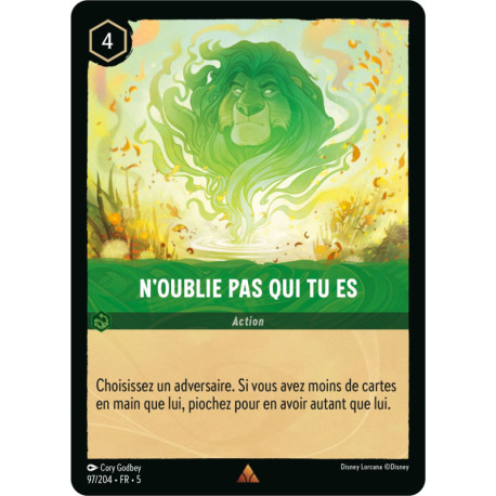 N'oublie pas qui tu es [Ciel Scintillant]