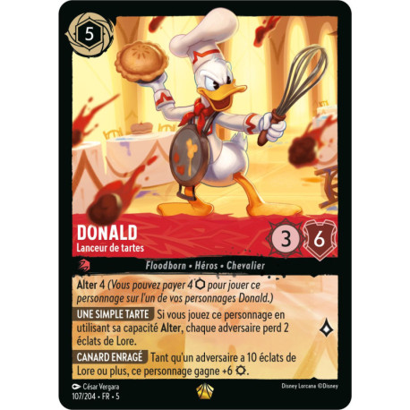 Donald : Lanceur de tartes [Ciel Scintillant]