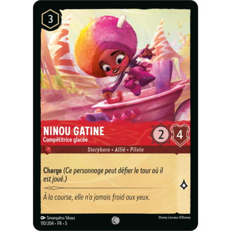 Ninou Gatine : Compétitrice glacée [Ciel Scintillant]
