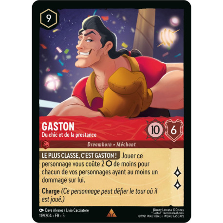 Gaston : Du chic et de la prestance [Ciel Scintillant]