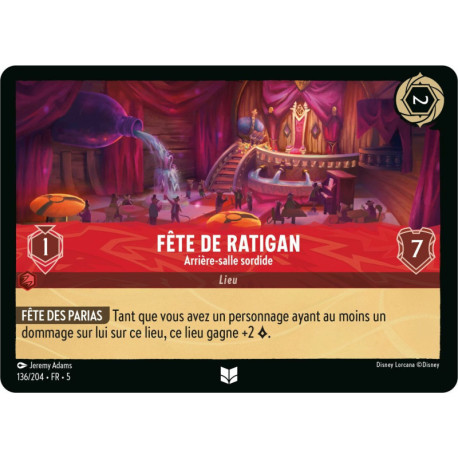 Fête de Ratigan : Arrière-salle sordide [Ciel Scintillant]