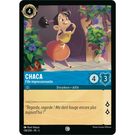 Chaca : Fille impressionnante [Ciel Scintillant]