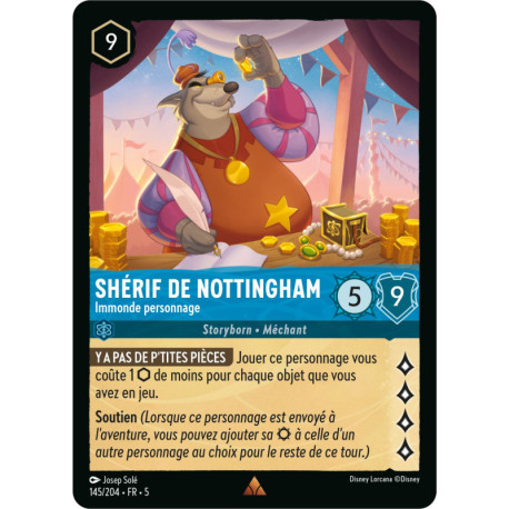 Shérif de Nottingham : Immonde personnage [Ciel Scintillant]