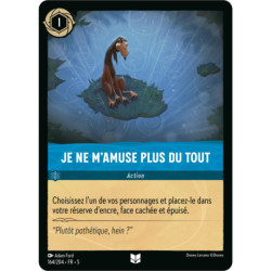 Je ne m'amuse plus du tout [Ciel Scintillant]