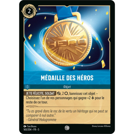 Médaille des Héros [Ciel Scintillant]