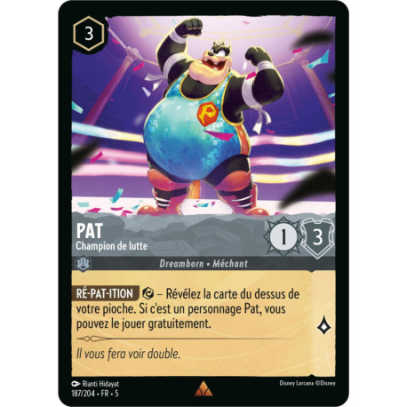 Pat : Champion de lutte [Ciel Scintillant]