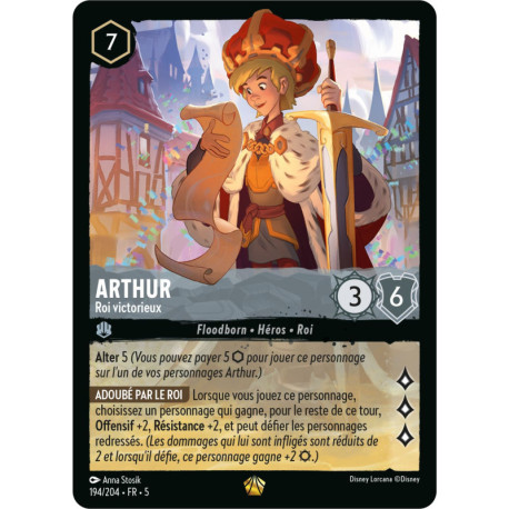 Arthur : Roi victorieux [Ciel Scintillant]