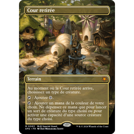 Terrain - Cour retirée (M) [SPG]